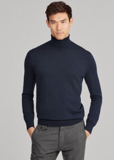 Men's Polo Ralph Lauren Washable Merino Wool Sweater | 814029QND